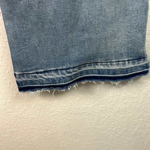 New nwt Kut From The Kloth Women Sz 14 Stella High Rise Flare Jeans Leg Raw Hem - Picture 7 of 10